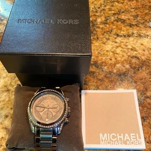 Women’s Michael Kors Blair Chronograph Watch